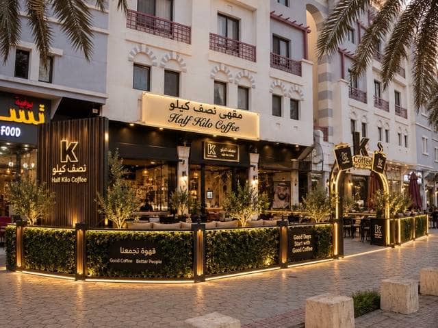 Half Kilo Coffee – مقهى نصف كيلو